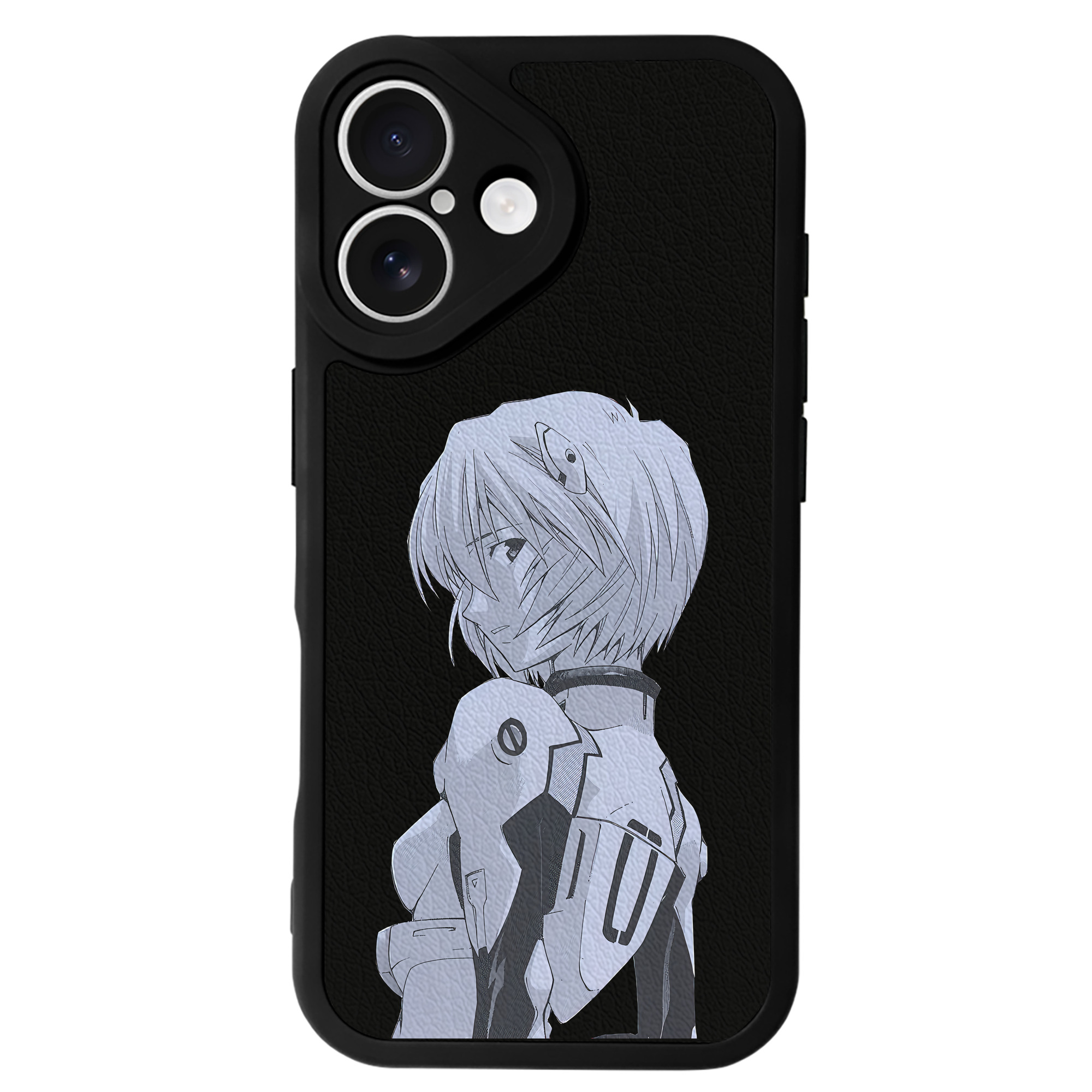 （画像用） EVA 新世紀エヴァンゲリオン 【iPhone 16シリーズ対応】シリコンスマホケース（レザー調） 材質：シリコン